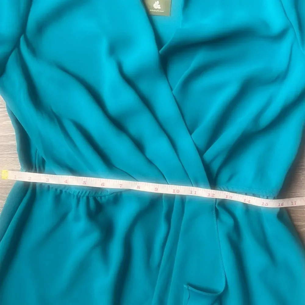 NEW Trina Turk Reverly Surplice Ruffle Dress - Picture 15 of 16